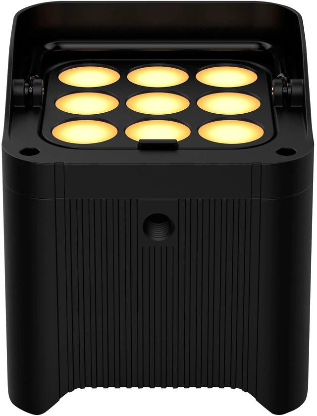 Alt view image 2 of 7 - (8) Chauvet DJ Freedom Par Q9, PAR9 White Sleeve Set of 4 Bundle