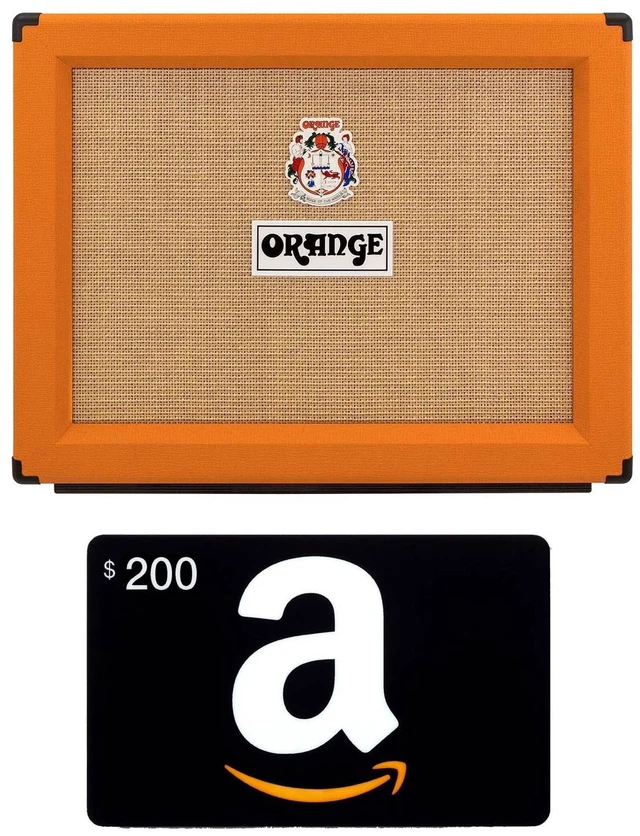 Main image of Orange Rockerverb 50C MkIII Neo Combo Amp (Orange), Amazon Gift Card $200 Bundle