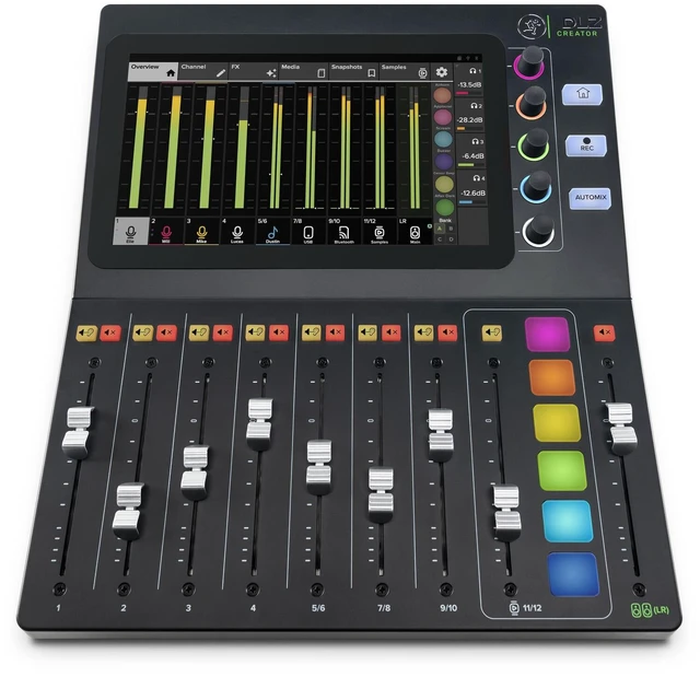 Main image of Mackie DLZ Creator 12-channel Digital Mixer for Podcasting and Streaming