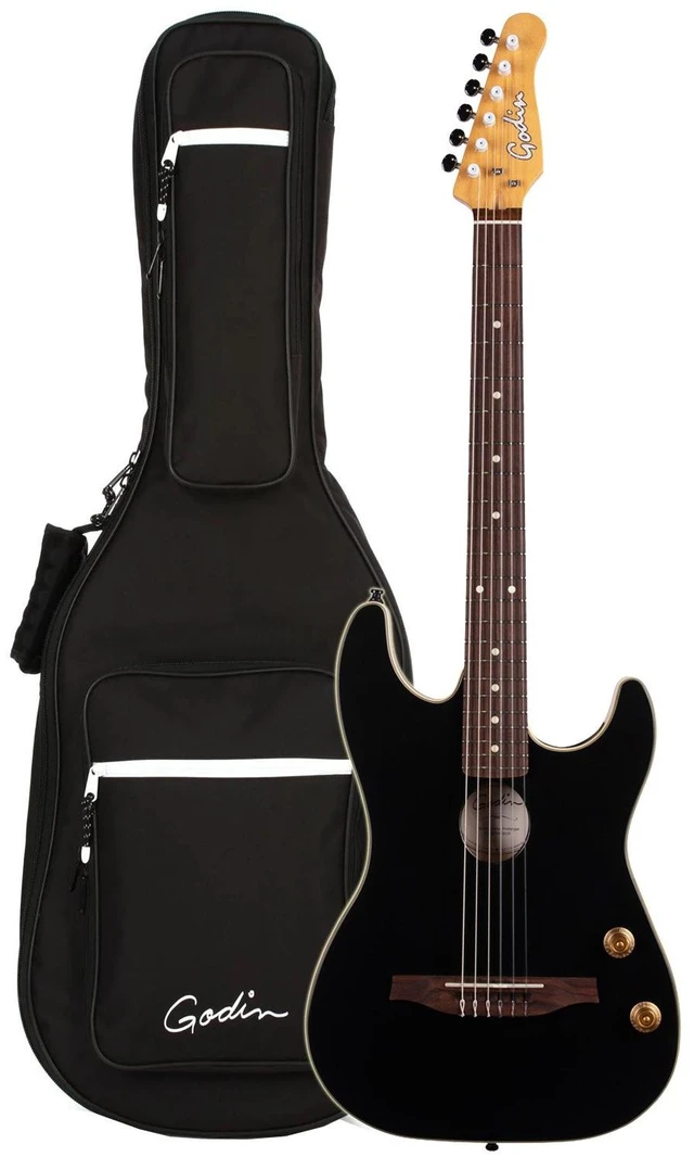 Main image of Godin (051458) G-Tour Nylon Acoustic-Electric Guitar - Matte Black