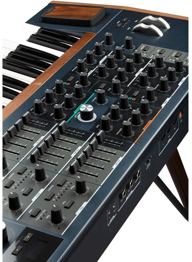 Alt view image 6 of 7 - Arturia PolyBrute 6-Voice Analog Synthesizer, Gator GKB-61, Keyboard Stand and Bench Bundle