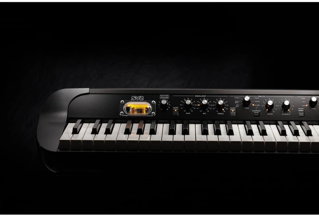 Alt view image 4 of 7 - Korg SV-2 88-Key Vintage Piano, Presonus Eris3.5, Keyboard Stand, (2) 1/4 Cables Bundle