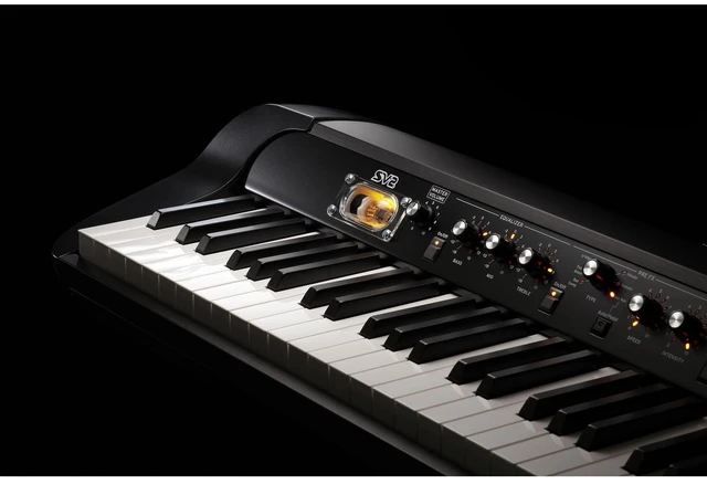 Alt view image 5 of 7 - Korg SV-2 88-Key Vintage Piano, Presonus Eris3.5, Keyboard Stand, (2) 1/4 Cables Bundle