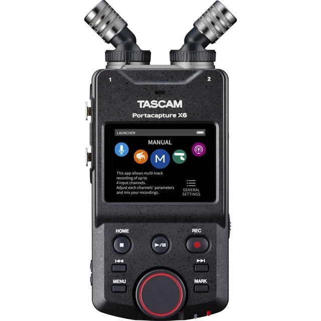 Alt view image 2 of 7 - TASCAM Portacapture X6 32-bit 6-Channel Recorder, Presonus HD9 Bundle