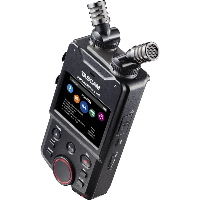 Alt view image 4 of 7 - TASCAM Portacapture X6 32-bit 6-Channel Recorder, Presonus HD9 Bundle
