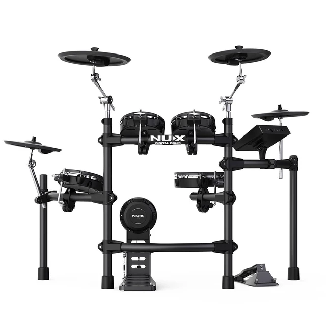 Alt view image 2 of 7 - NUX DM-7X Professional Digital Drum, Audio Technica ATH-M50X, Drum Sticks Bundle