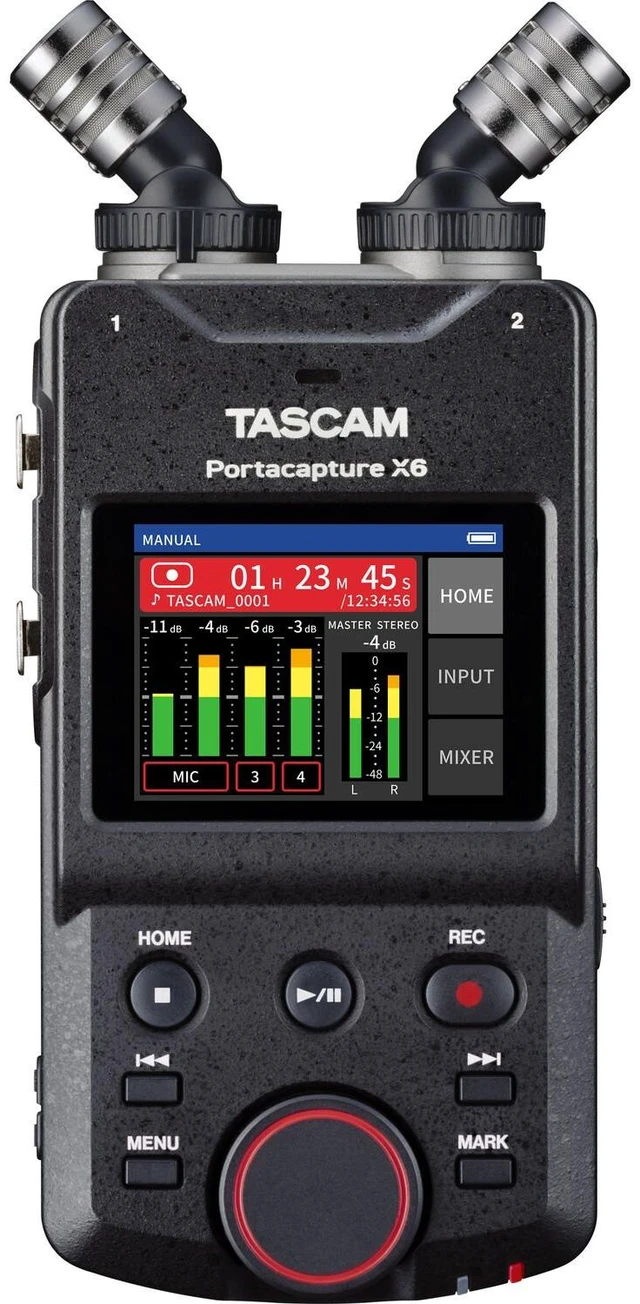 Main image of TASCAM Portacapture X6 - 32-bit 6-Channel Multitrack Field Recorder