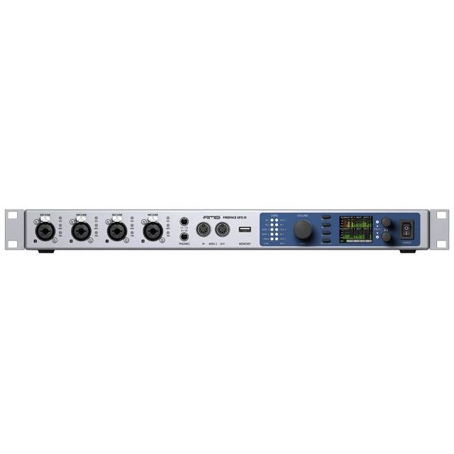 Alt view image 2 of 6 - RME Fireface UFX III Audio Interface, (2) Presonus Eris4.5 Monitors, Monitor Stands, (2) XLR to /1/4 Bundle