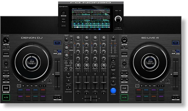 Main image of Denon DJ SC Live 4 Standalone DJ Controller with 7" Touchscreen, Built-In Speakers and Wi-Fi