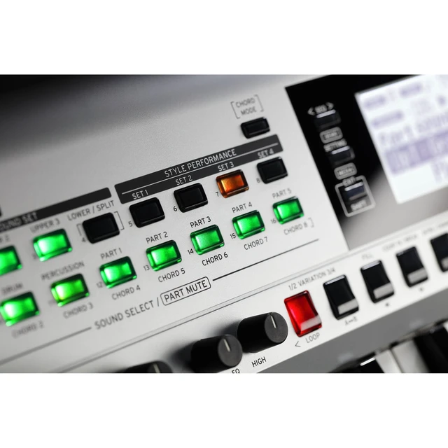 Alt view image 5 of 7 - Korg i3 Arranger Keyboard (Silver), Tascam TH02, (2) 1/4 Cables Bundle