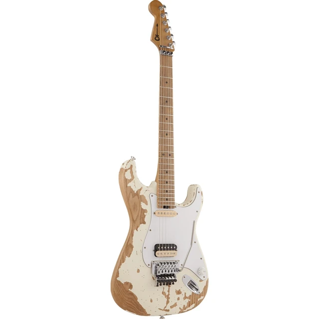 Alt view image 4 of 7 - Charvel Henrik Danhage Limited Edition Signature Pro-Mod So-Cal Style 1 - White Relic