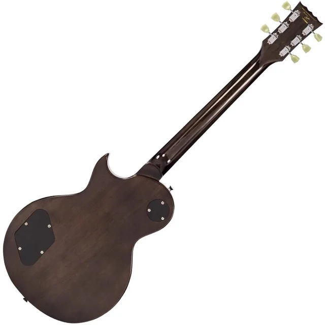 Alt view image 3 of 7 - Vintage V100TBK Electric Guitar, Flamed Black, ErnieBall Cable, Hercules Stand Bundle