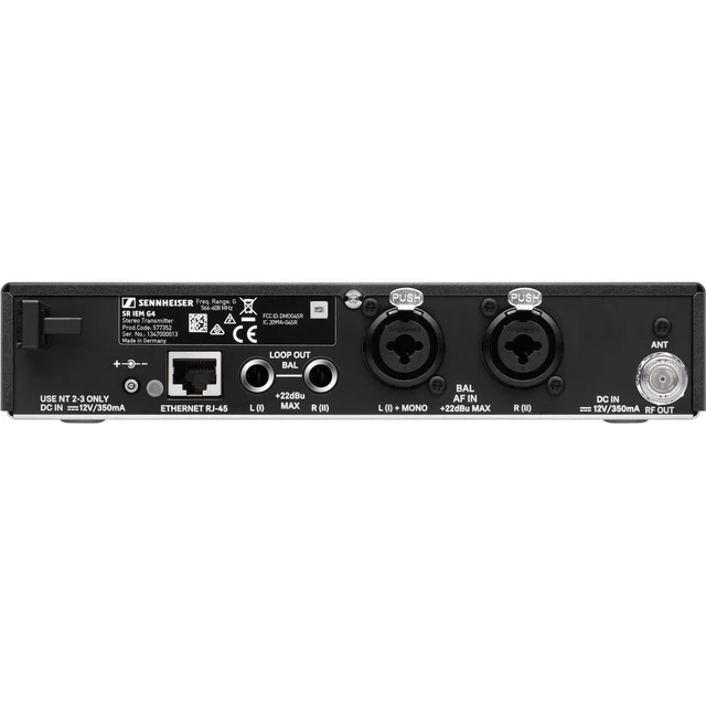 Alt view image 4 of 6 - Sennheiser ew IEM G4 Wireless Monitor System