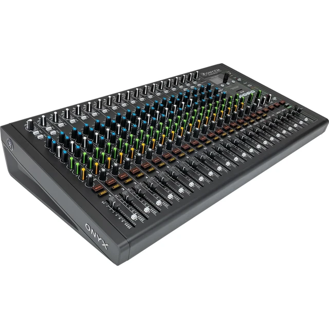 Alt view image 2 of 5 - Mackie Onyx24 24-channel Analog Mixer, (24) XLR 15ft Cables Bundle