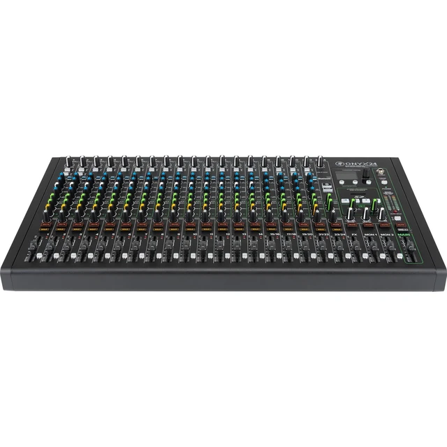 Alt view image 3 of 5 - Mackie Onyx24 24-channel Analog Mixer, (24) XLR 15ft Cables Bundle