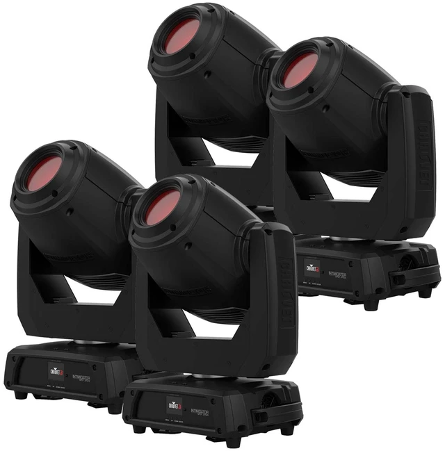 Main image of (4) Chauvet DJ Intimidator Spot 375ZX (Black) Bundle