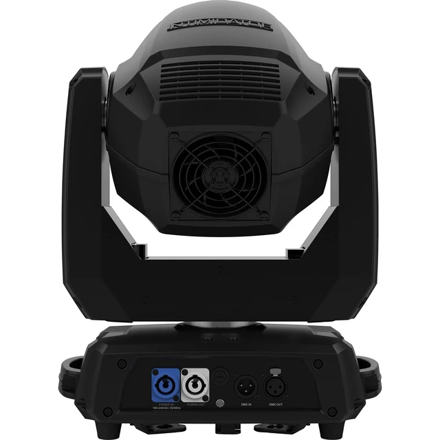 Alt view image 3 of 7 - (2) Chauvet DJ Intimidator Spot 375ZX (Black), CO-Z 192 DMX, (2) CHS-50 bags, (2) DMX Cables, (2) Clamps Bundle