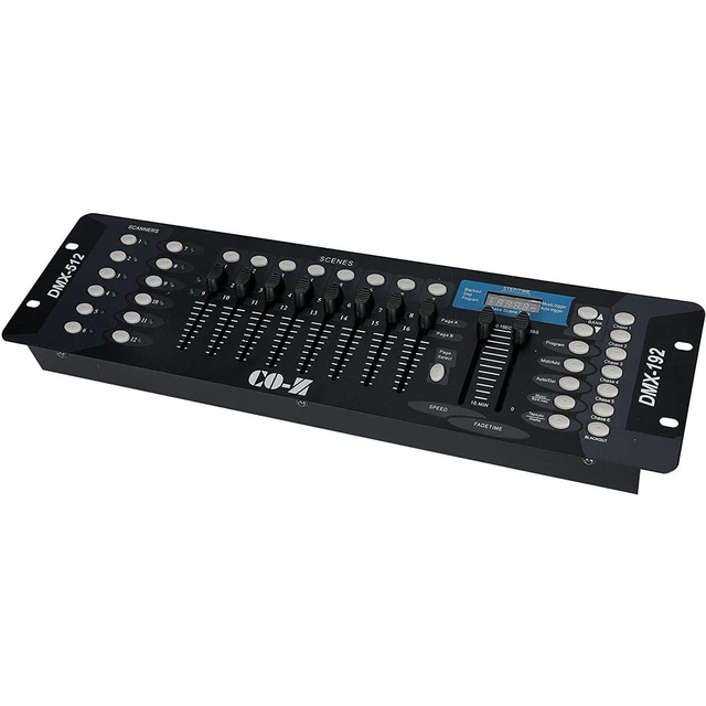 Alt view image 4 of 7 - (2) Chauvet DJ Intimidator Spot 375ZX (Black), CO-Z 192 DMX, (2) CHS-50 bags, (2) DMX Cables, (2) Clamps Bundle