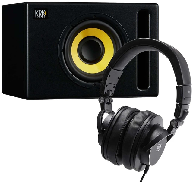 Main image of KRK S8.4 8 Powered Studio Subwoofer, Presonus HD9 Bundle