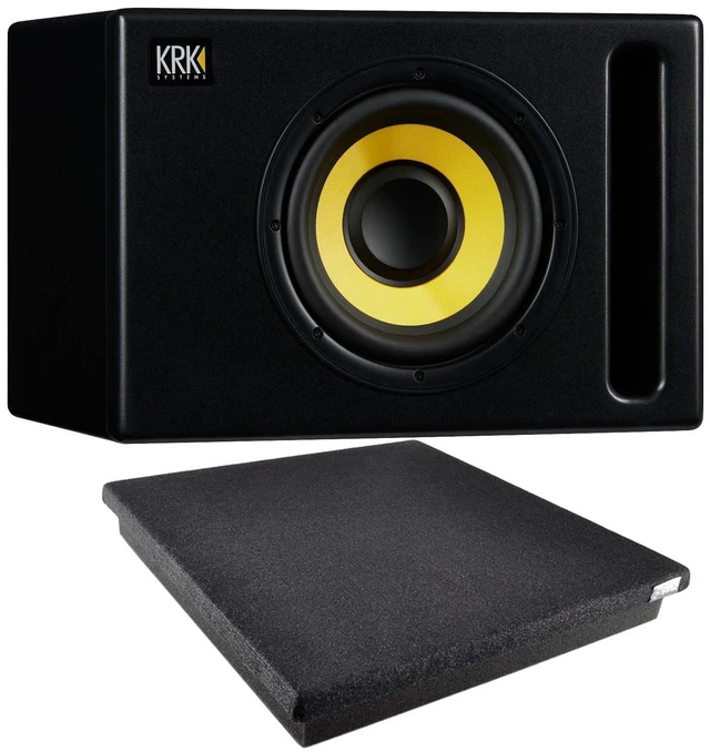 Main image of KRK S8.4 8 Powered Studio Subwoofer, Pyle PSI15 Pad Bundle
