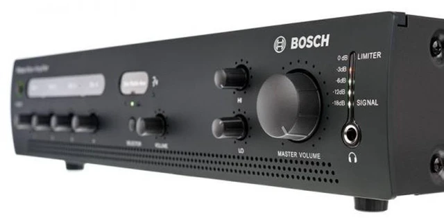 Alt view image 2 of 3 - Bosch PLE-1MA030 Plena Mixer Amplifier