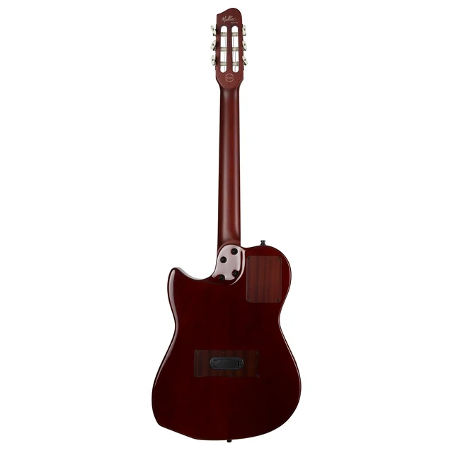 Alt view image 4 of 7 - Godin (004690) MultiAc Nylon SA Electric Guitar, Gator 4G Series, (3) D'Addario EJ46, ErnieBall Cable Bundle