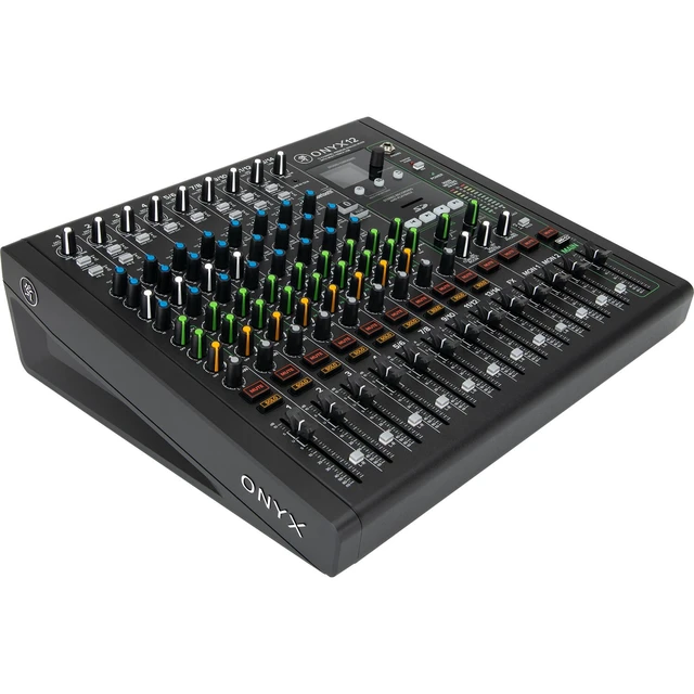 Alt view image 2 of 5 - Mackie Onyx12 12-channel Analog Mixer, Mixer Stand Bundle