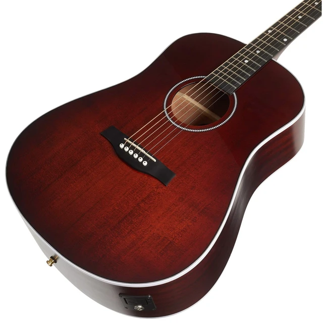 Alt view image 5 of 7 - Seagull (051939) Maritime SWS AE Guitar -Burnt Umber, Gator Economy Wood Case Bundle