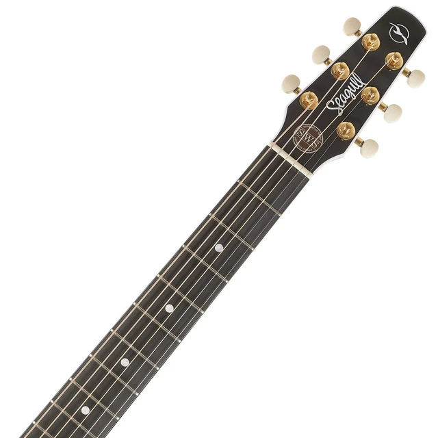 Alt view image 7 of 7 - Seagull (051939) Maritime SWS AE Guitar -Burnt Umber, Gator Economy Wood Case Bundle