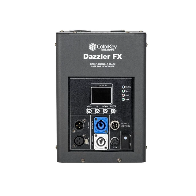 Alt view image 3 of 7 - Colorkey Dazzler FX Cold Spark Machine (Black)