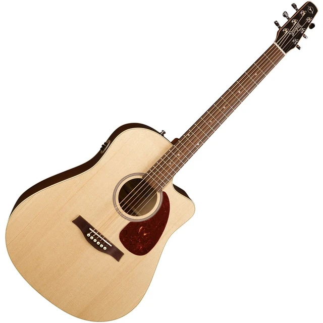 Alt view image 3 of 7 - Seagull (051908) Coastline Slim CW Spruce Presys II Acoustic Electric Guitar - Natural
