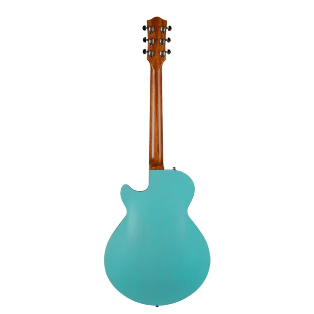 Alt view image 4 of 7 - Godin (050215) Montreal Premiere HT Semi-hollow, Laguna Blue, (3) Ernie Ball 2221, Gator GFW-GTR-SEAT, Stand Bundle