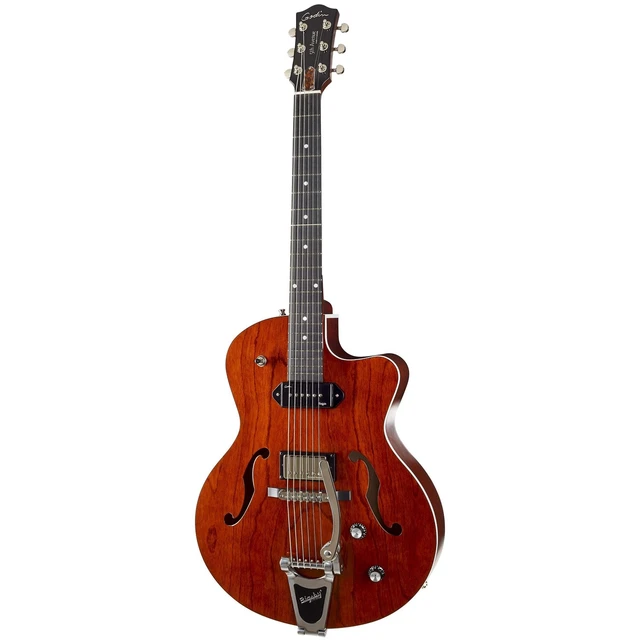 Alt view image 3 of 7 - Godin 5th Avenue Uptown Custom Hollowbody Electric Guitar - Havana Brown