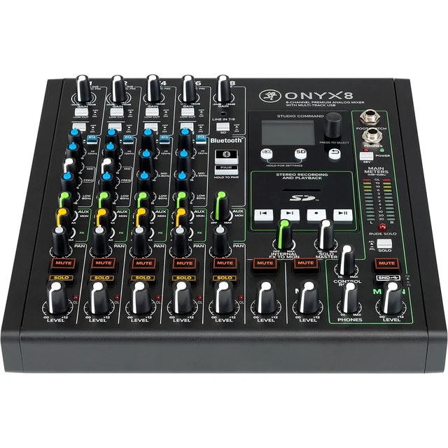 Alt view image 3 of 5 - Mackie Onyx8 8-channel Mixer, Gator G-MIXERBAG-1212 Bundle