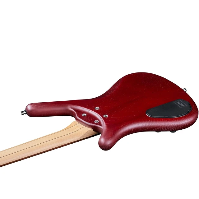 Alt view image 5 of 5 - Warwick Rockbass Corvette $$ - 4 String - Burgundy Red Transparent Satin
