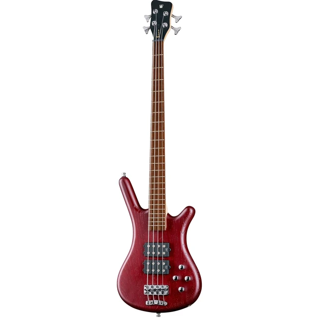 Alt view image 3 of 5 - Warwick Rockbass Corvette $$ - 4 String - Burgundy Red Transparent Satin
