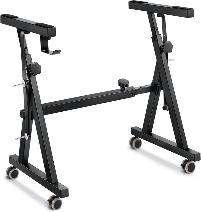 Alt view image 6 of 7 - Roland Fantom-07 76-Key Keyboard, Stand, Bench, Sustain, Expression Pedal, Tascam TH02 Bundle