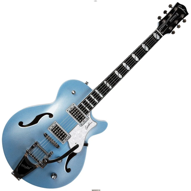 Alt view image 2 of 7 - Godin 051595 Montreal Premiere Semi-hollow, Imperial Blue, (2) Ernie Ball 2221, ErnieBall Cable, BOSS KATANA-50 MKI Bundle