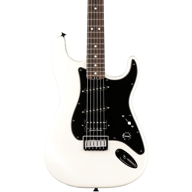 Alt view image 2 of 7 - Charvel Jake E. Lee Signature Pro-Mod, Pearl White, Charvel Standard Molded Case Bundle