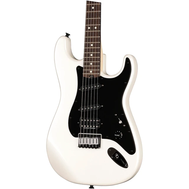Alt view image 3 of 7 - Charvel Jake E. Lee Signature Pro-Mod, Pearl White, Charvel Standard Molded Case Bundle
