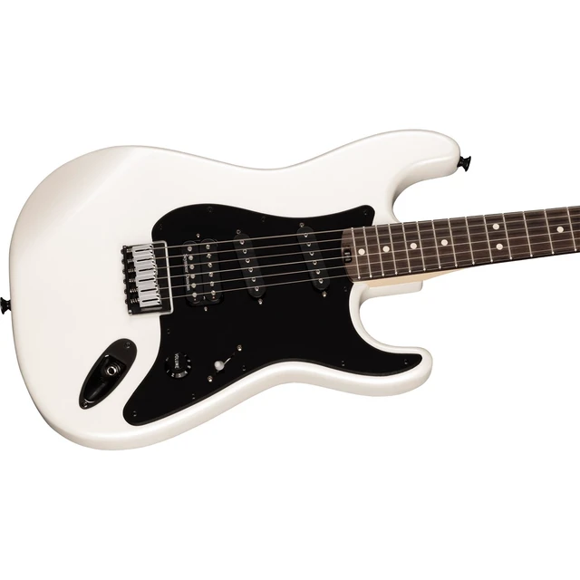 Alt view image 4 of 7 - Charvel Jake E. Lee Signature Pro-Mod, Pearl White, Charvel Standard Molded Case Bundle
