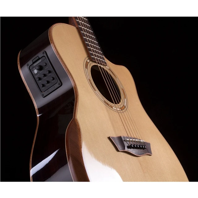 Alt view image 3 of 7 - Washburn Comfort G25SCE Acoustic EG, Natural, GFW-GTR-SEAT Bundle