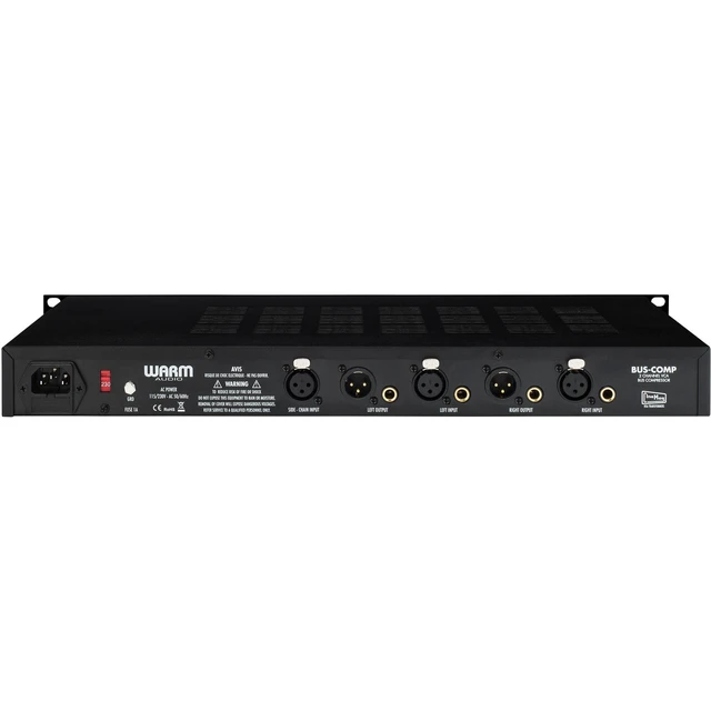 Alt view image 4 of 7 - Warm Audio BUS-COMP 2-Channel VCA Bus Compressor, Furman SS-6B, Tascam TH02 Bundle
