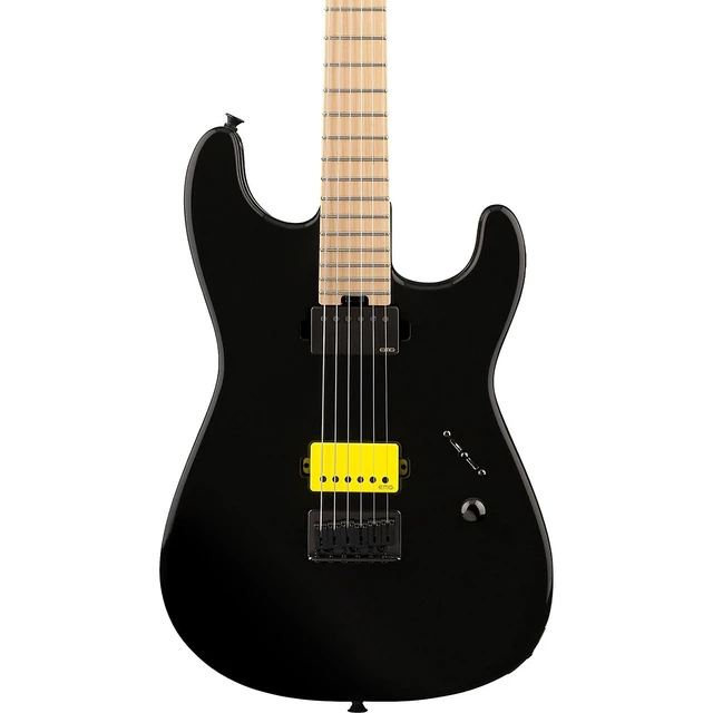 Alt view image 3 of 7 - Charvel San Dimas Style 1 SL Sig Electric Guitar-Black, Gator GC-ELECTRIC-A Deluxe Case Bundle