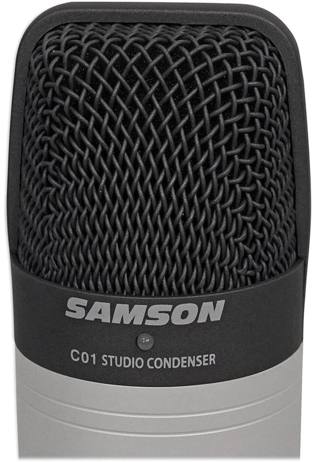 Alt view image 2 of 7 - Samson C01 Large-diaphragm Condenser Microphone