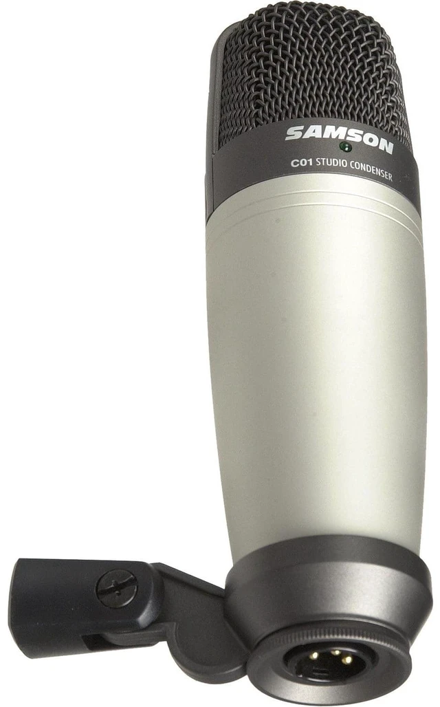 Alt view image 3 of 7 - Samson C01 Large-diaphragm Condenser Microphone