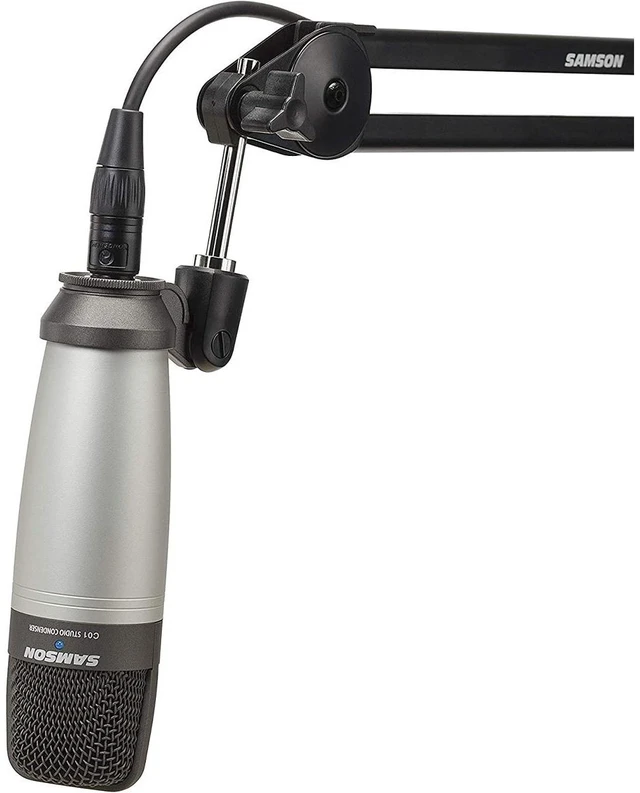 Alt view image 5 of 7 - Samson C01 Large-diaphragm Condenser Microphone