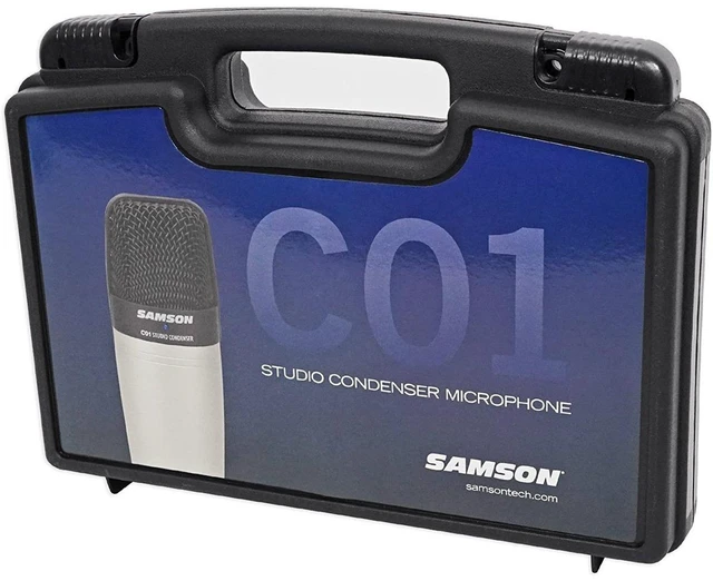 Alt view image 7 of 7 - Samson C01 Large-diaphragm Condenser Microphone
