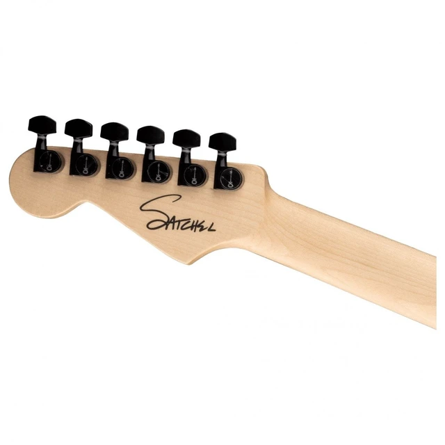 Alt view image 7 of 7 - Charvel Satchel Signature Pro-Mod DK22 HH FR M Electric Guitar - White Tiger