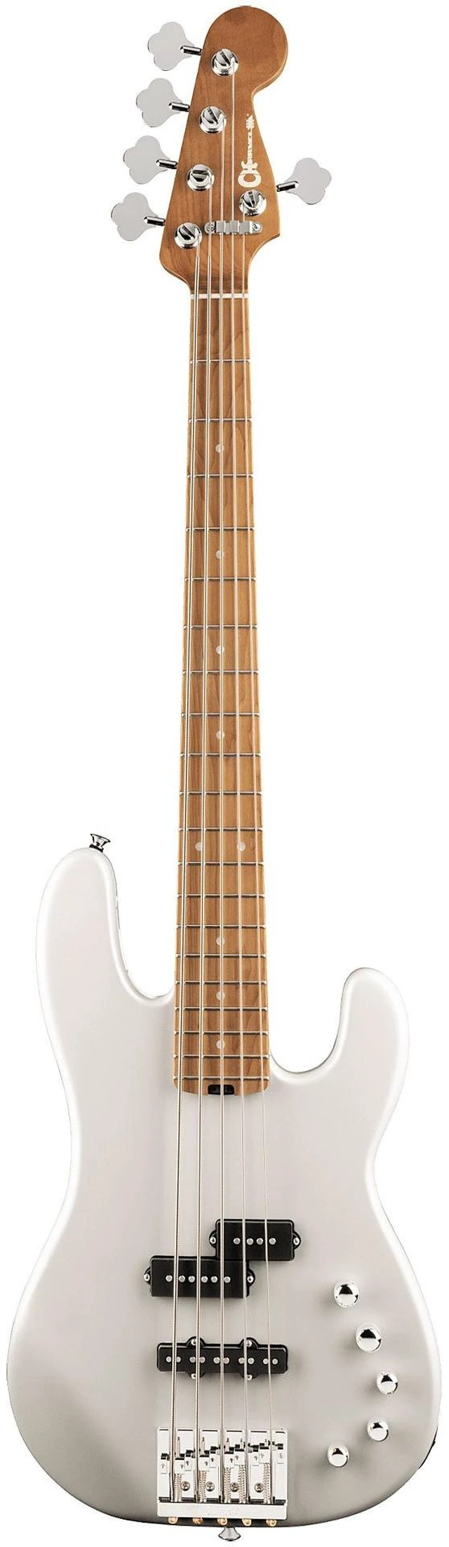 Main image of Charvel Pro-Mod San Dimas Bass PJ V - Platinum Pearl